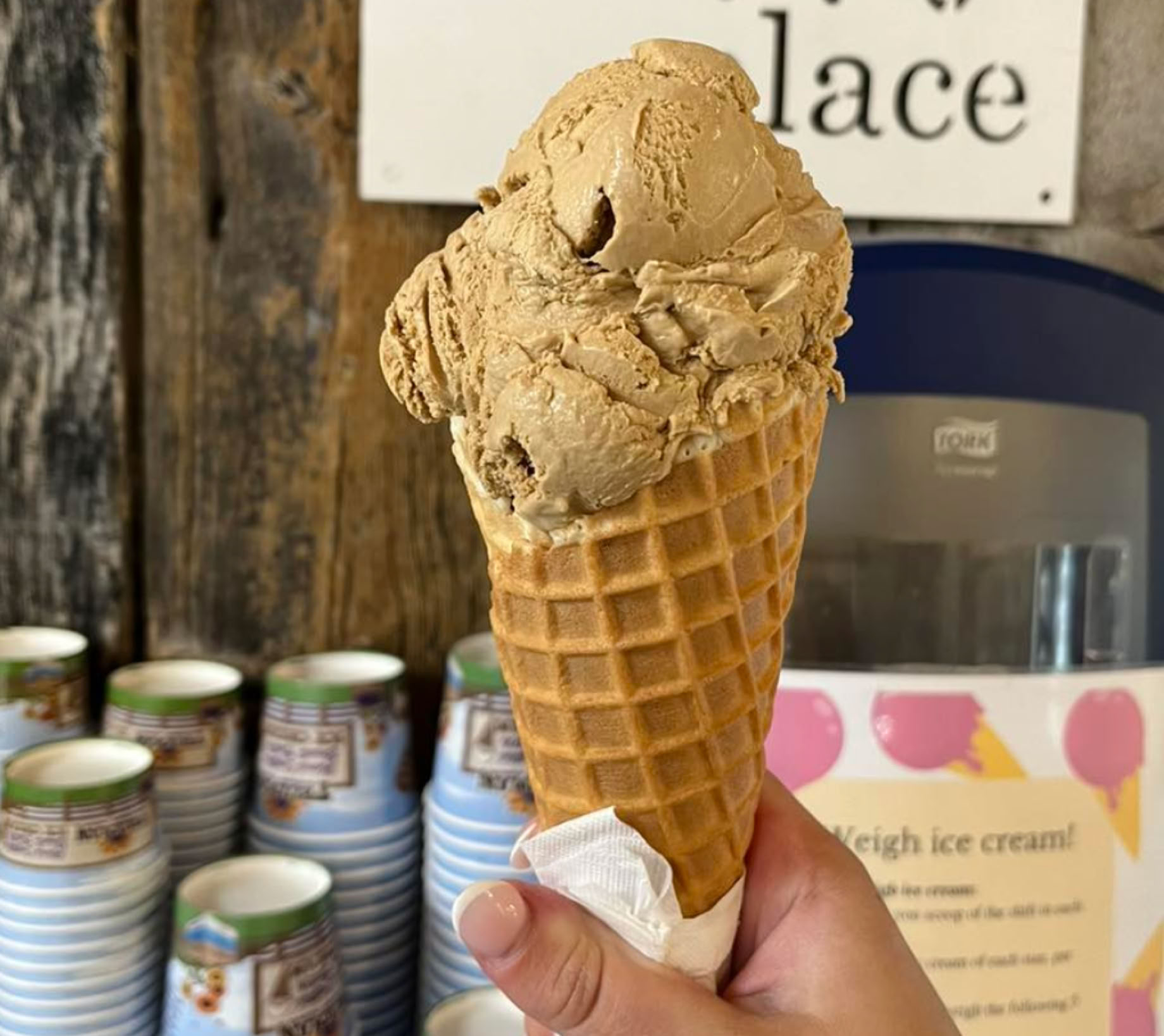 Trueman Farms Ice Cream Waffle Cone
